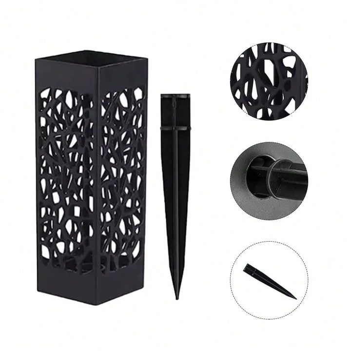 Set vaze de flori pentru grădină SHEIN, negru