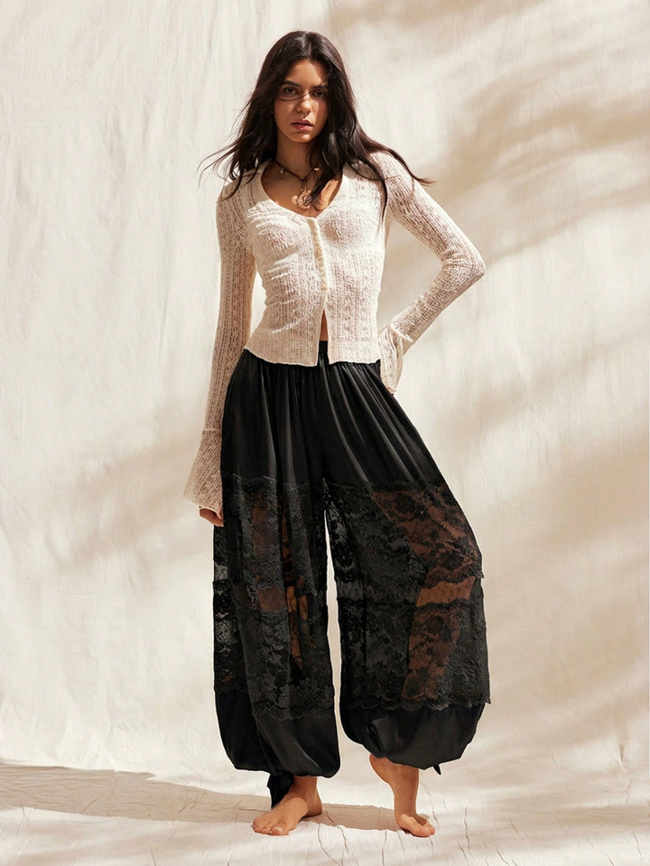 Pantaloni SHEIN, negru