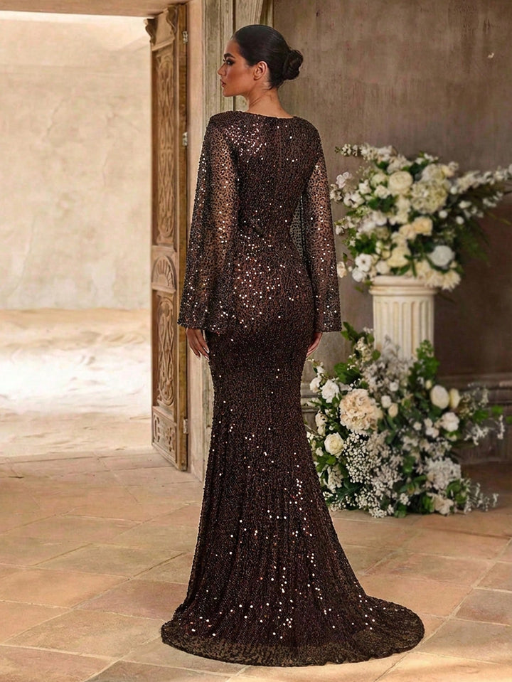 Rochie SHEIN, maro