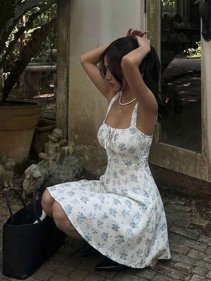 Rochie scurtă SHEIN, albastru
