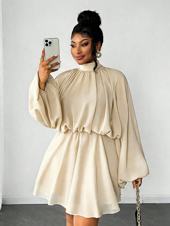 Rochie mini SHEIN, bej