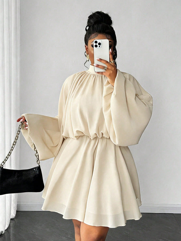 Rochie mini SHEIN, bej