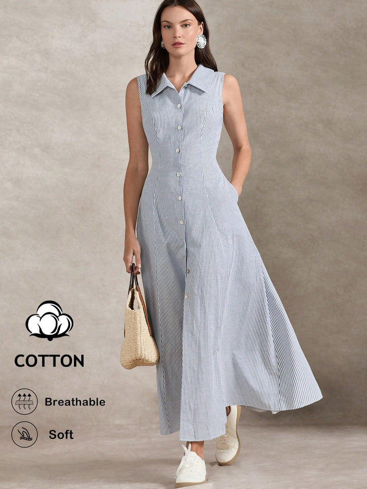 Rochie maxi SHEIN, albastru