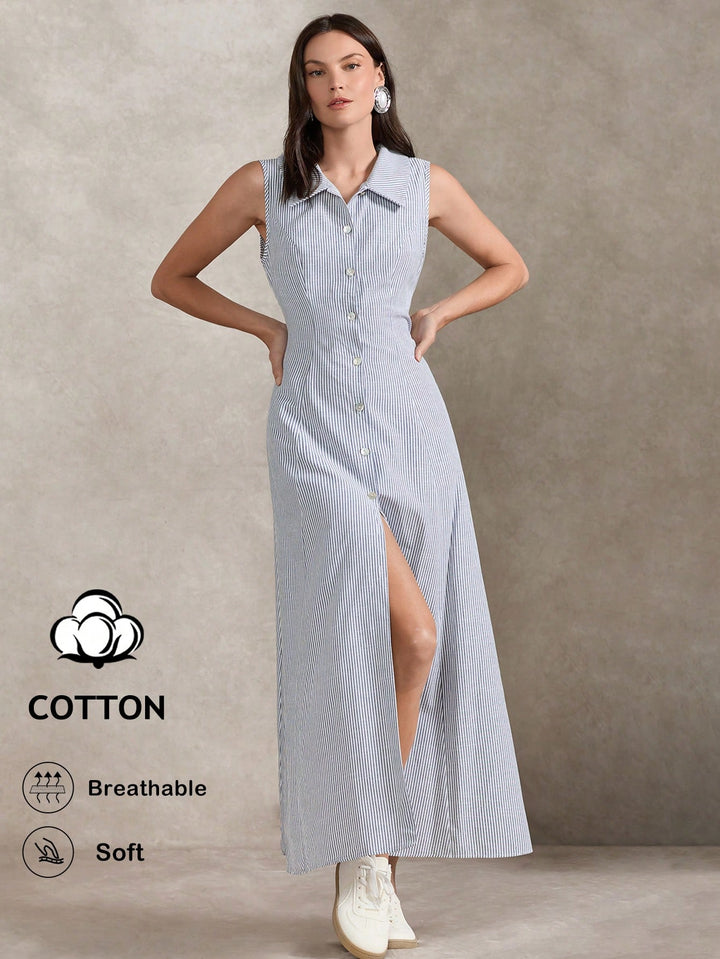 Rochie maxi SHEIN, albastru