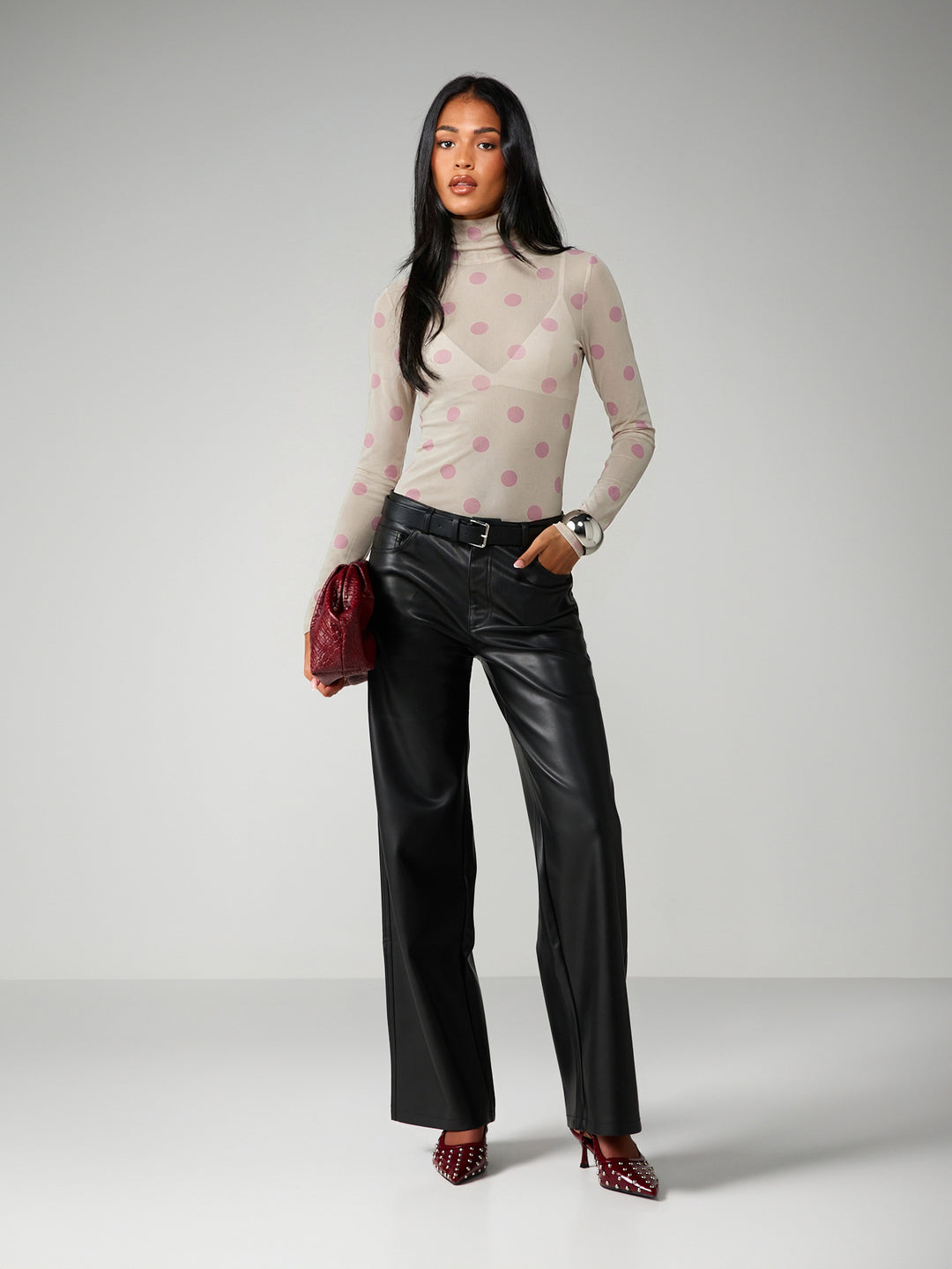 Top SHEIN, portocaliu