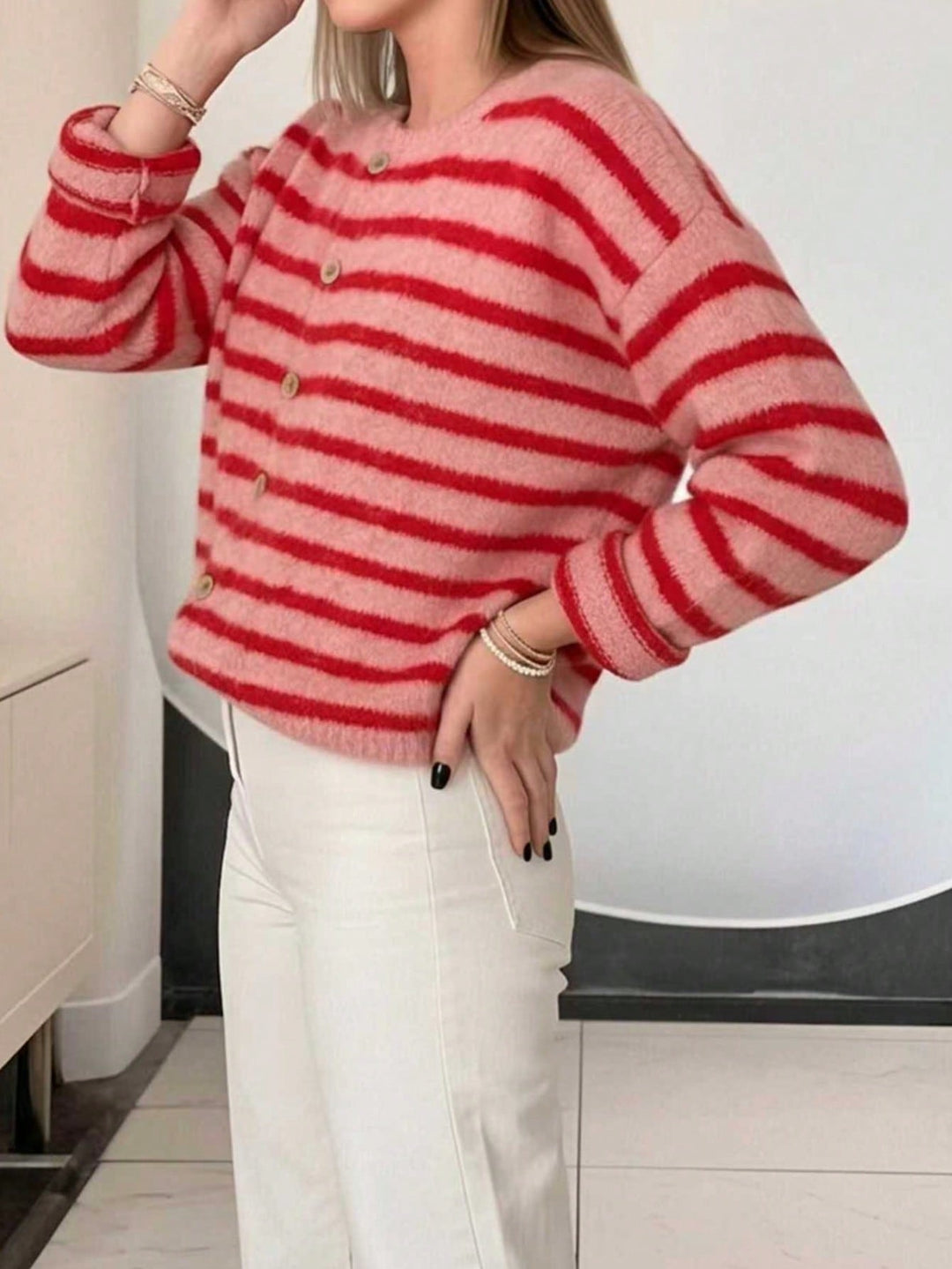 Cardigan SHEIN, roșu