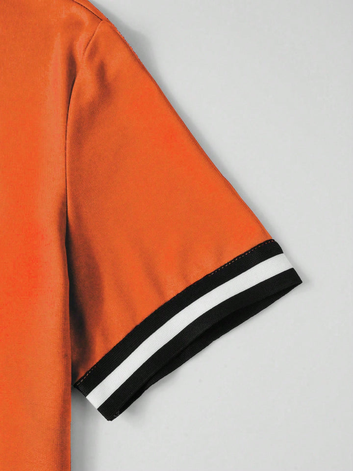 Tricou SHEIN, portocaliu