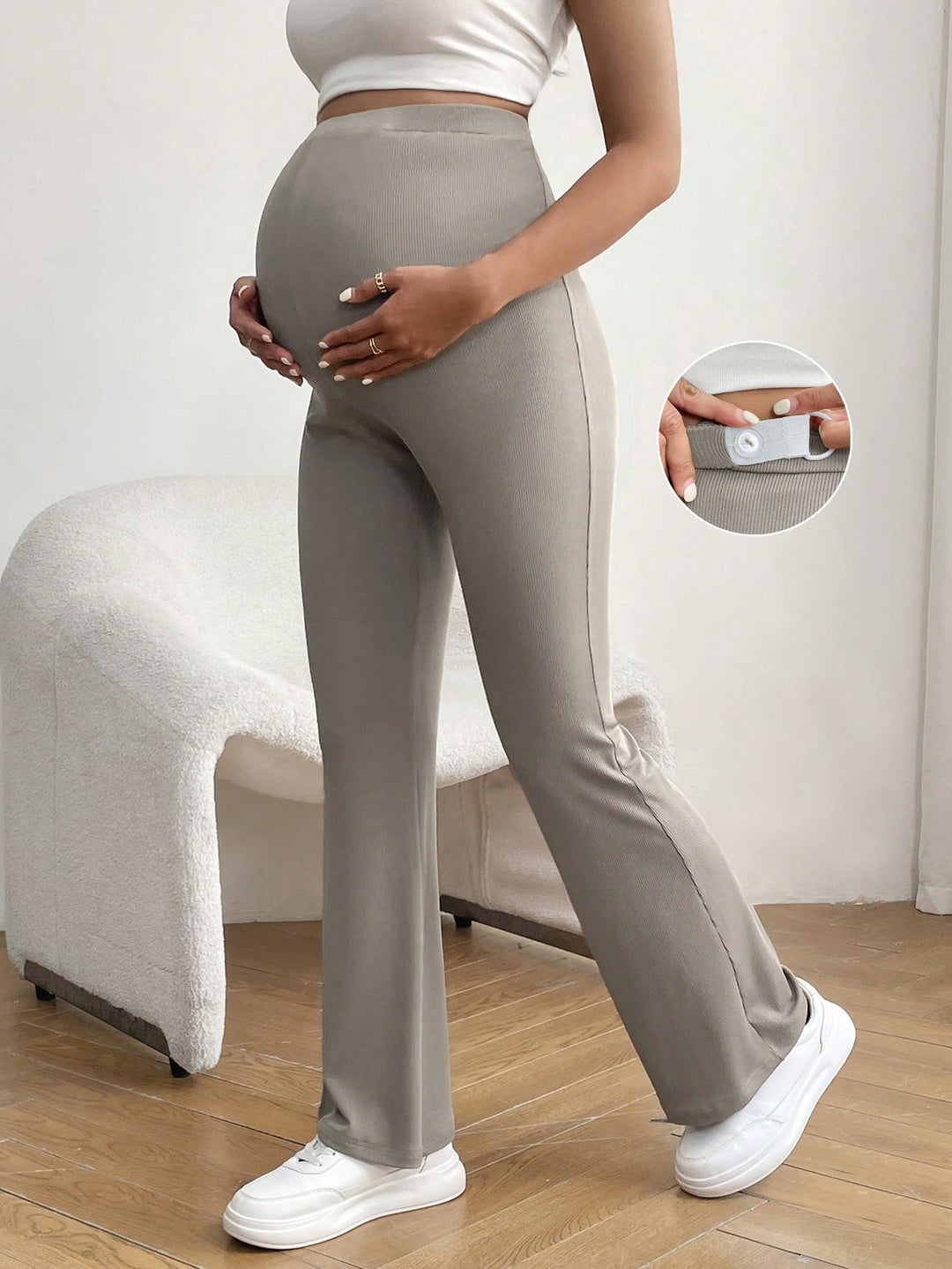 Pantaloni SHEIN, gri
