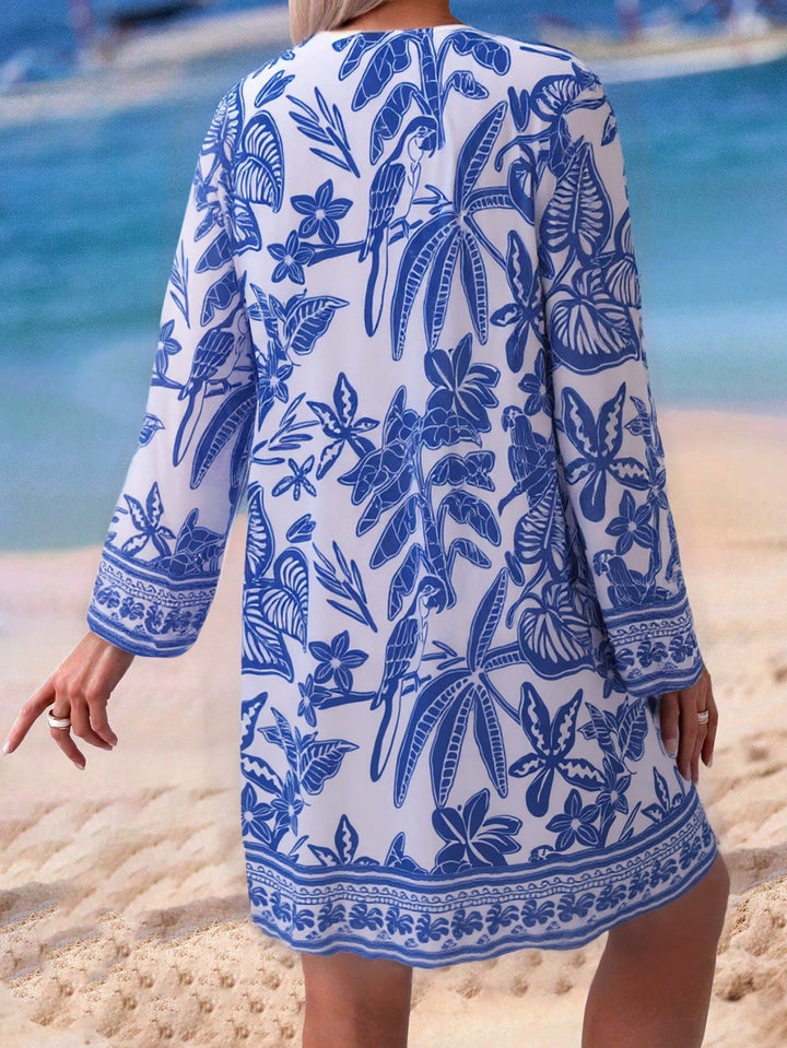 Set bikini SHEIN, albastru