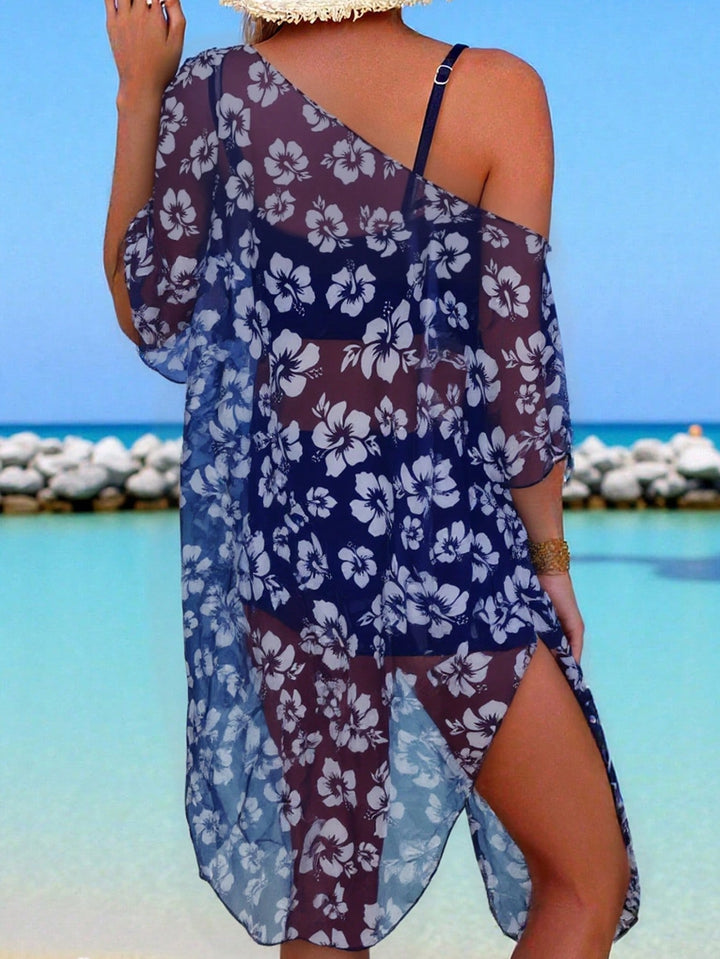 Set bikini SHEIN, albastru