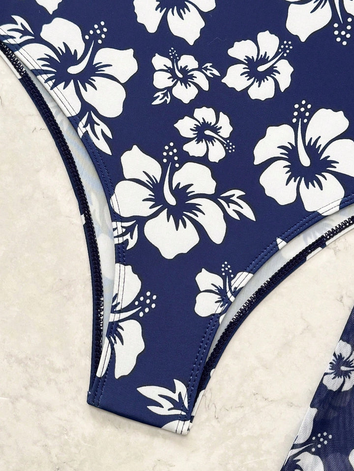 Set bikini SHEIN, albastru