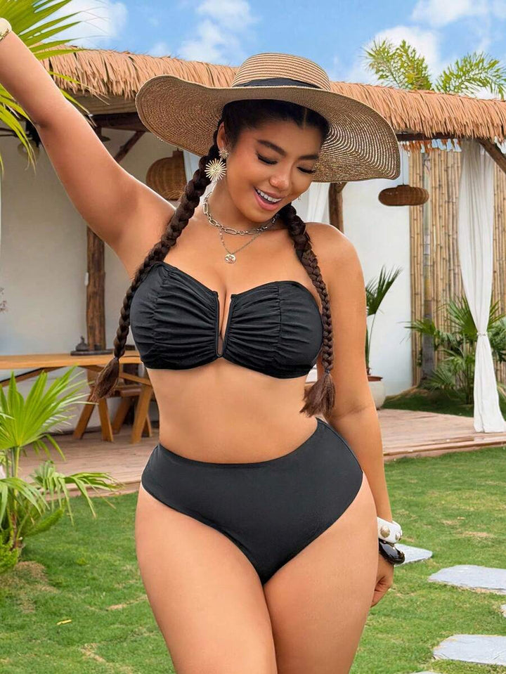 Costum de baie SHEIN, negru