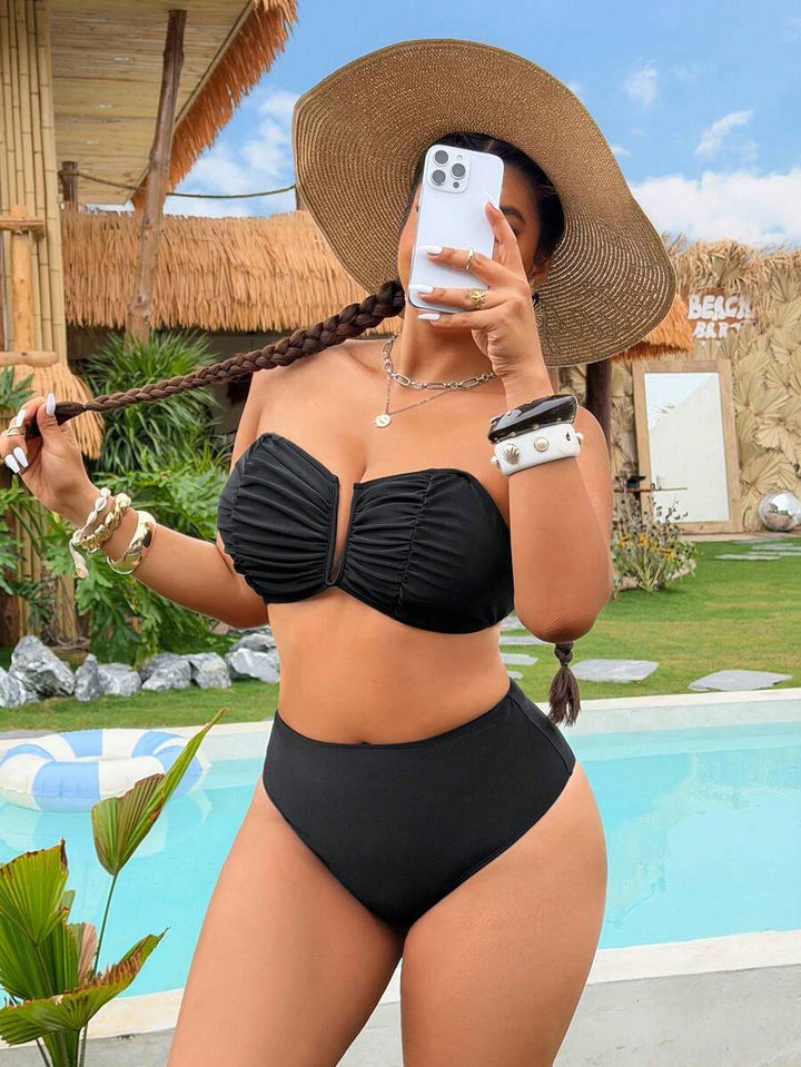 Costum de baie SHEIN, negru