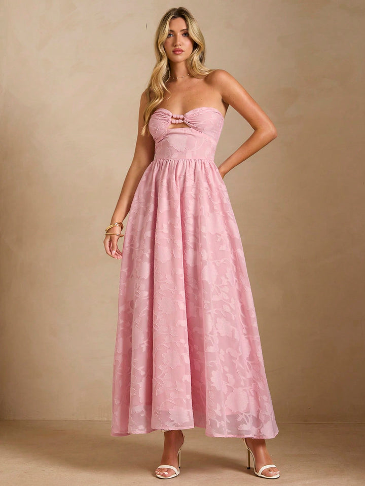 Rochie maxi SHEIN, roz