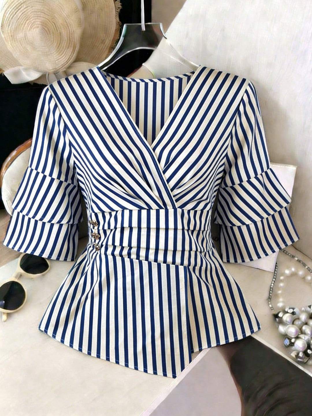 Bluza SHEIN, albastru