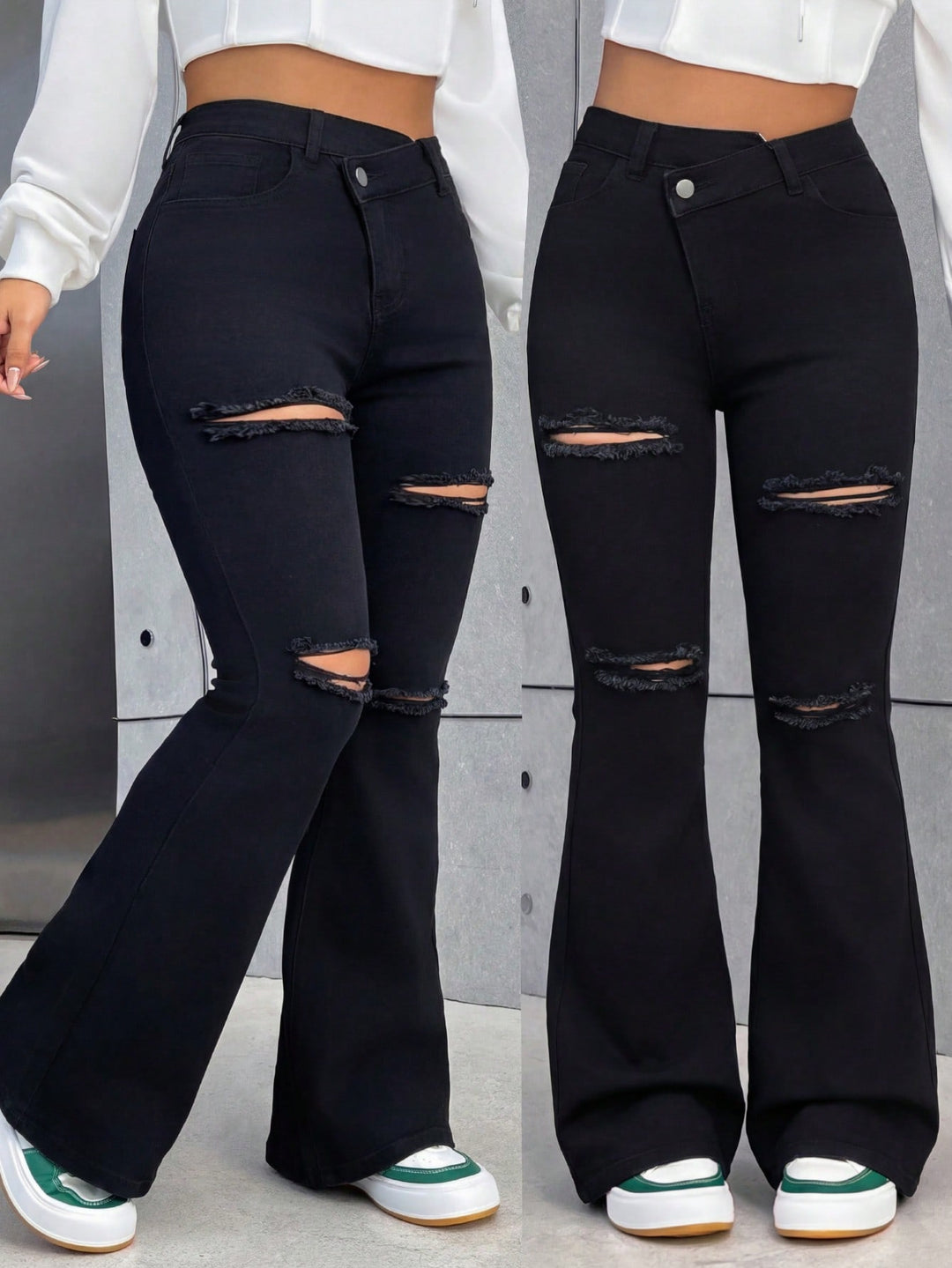 Jeans SHEIN, negru