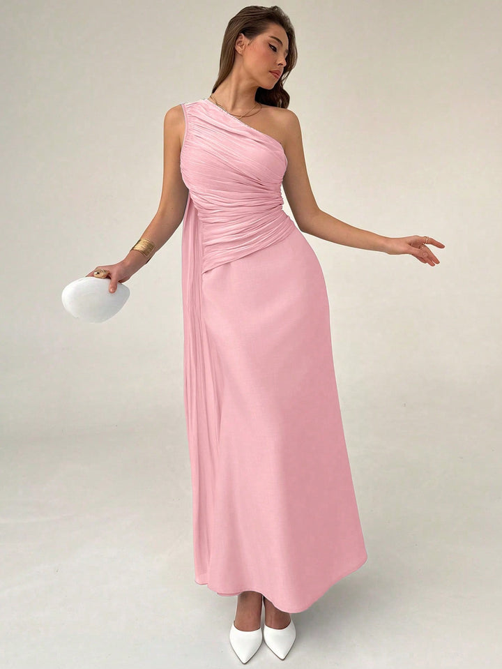 Rochie maxi SHEIN, roz