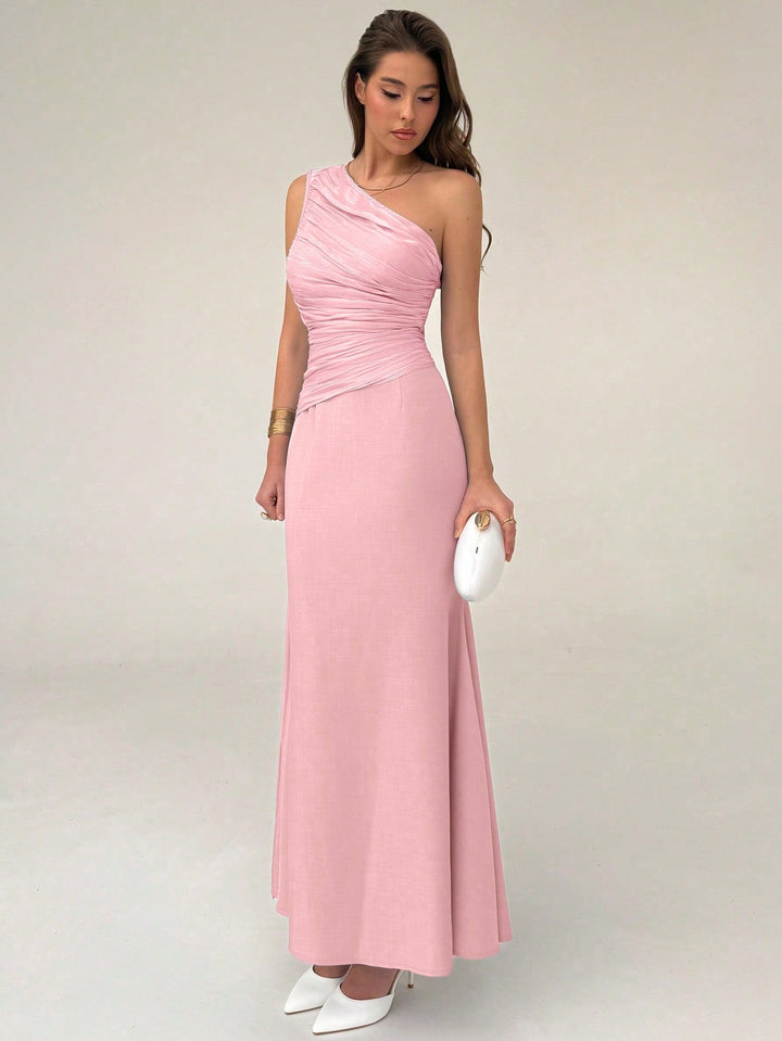 Rochie maxi SHEIN, roz