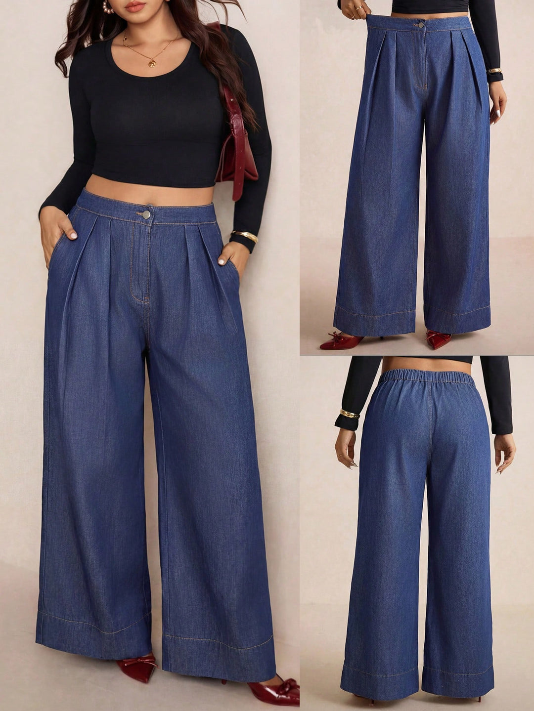 Jeans SHEIN, albastru