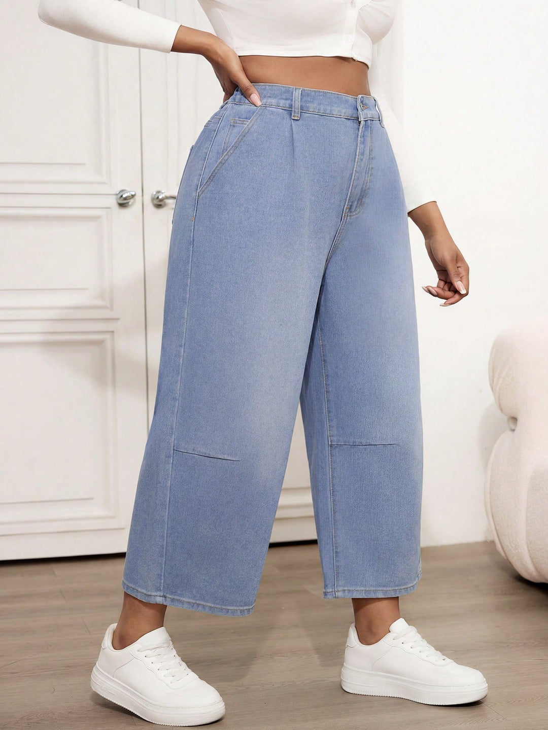 Jeans SHEIN, albastru