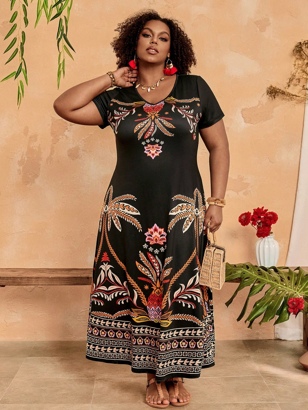 Rochie SHEIN, mix culori