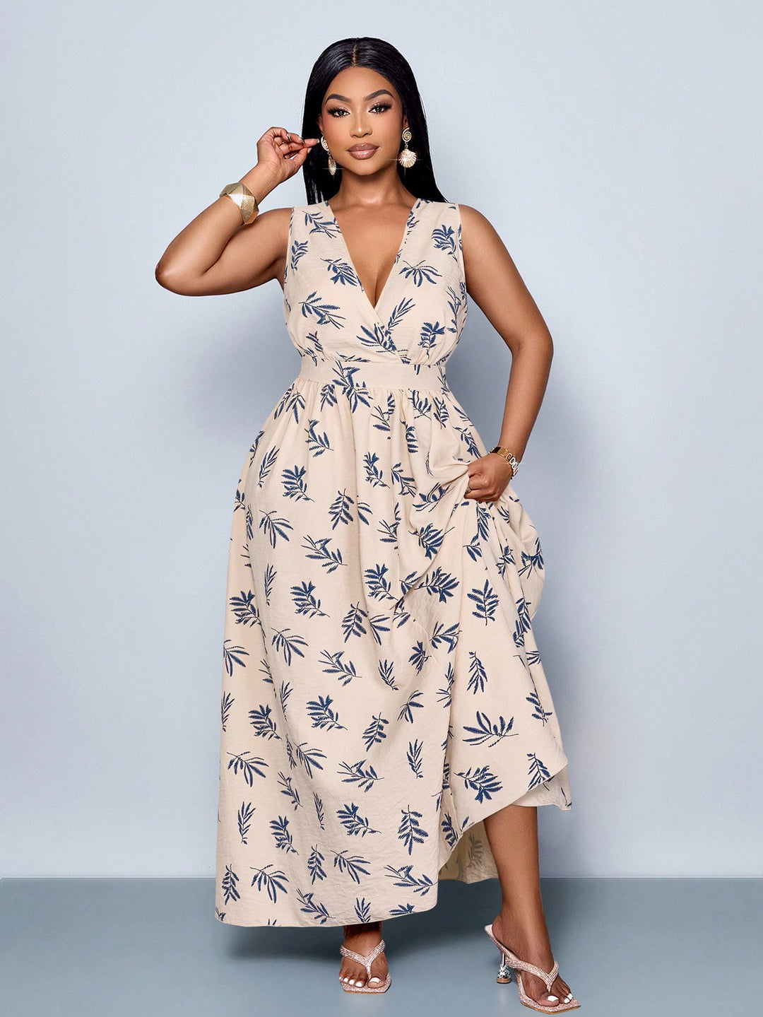 Rochie SHEIN, kaki