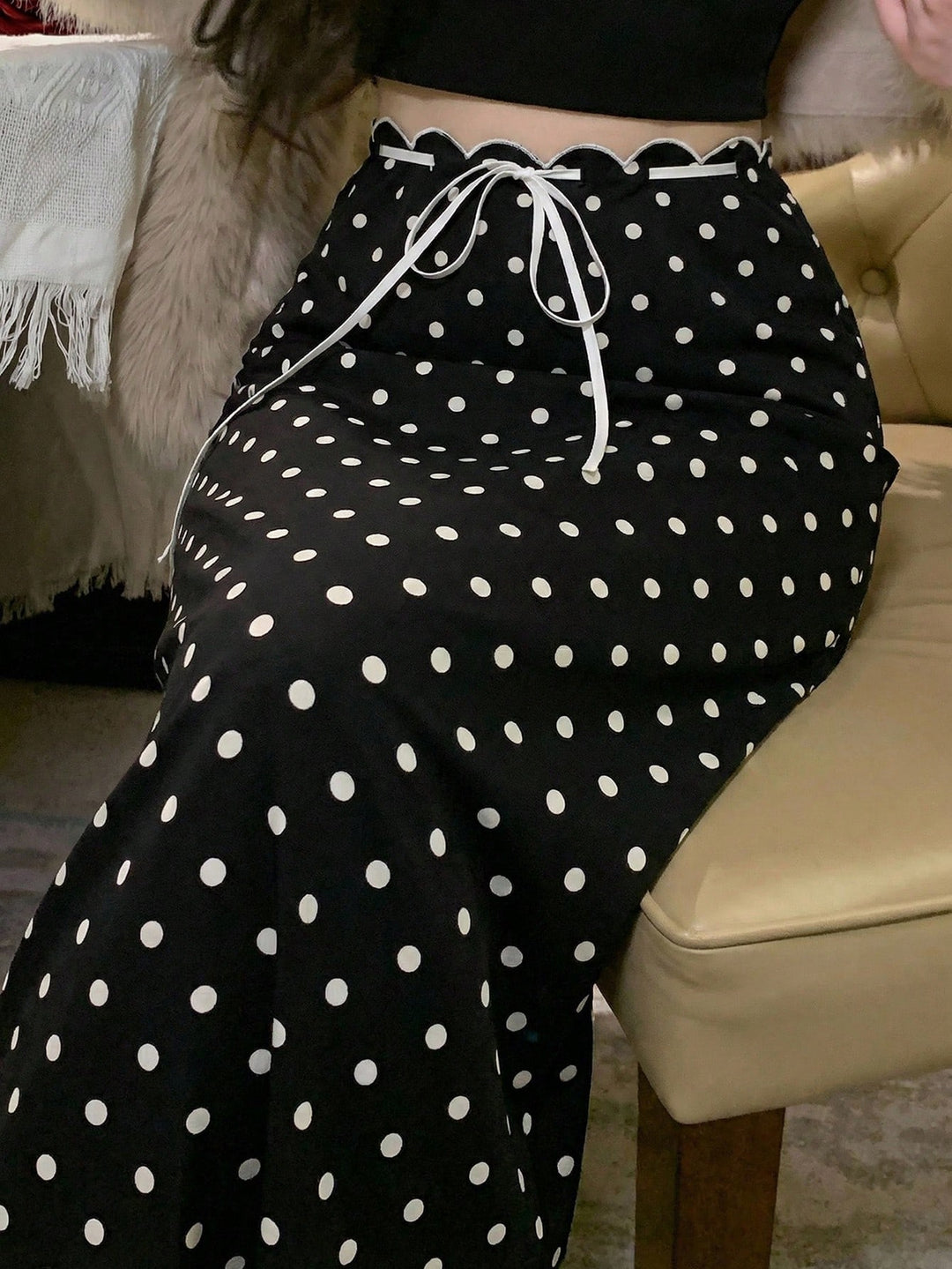 Fustă SHEIN, negru