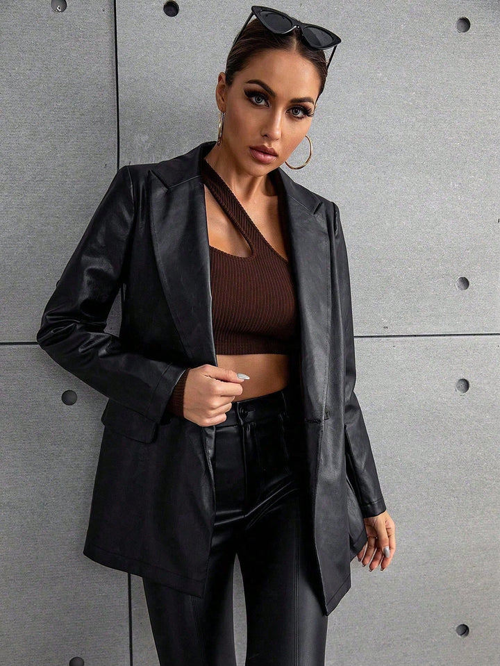 Sacou SHEIN, negru