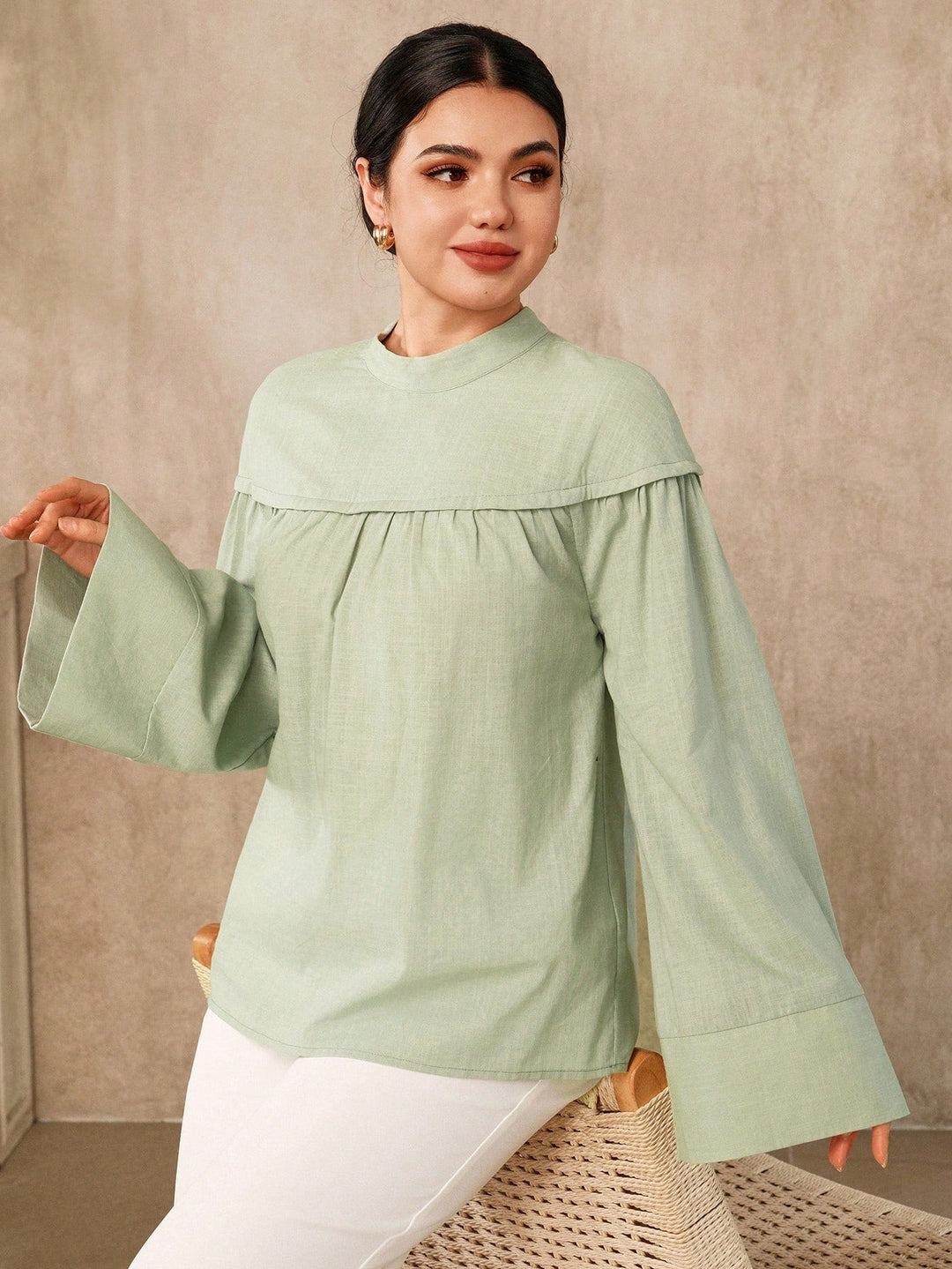 Bluza SHEIN, verde