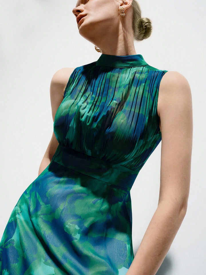 Rochie midi SHEIN, mix culori