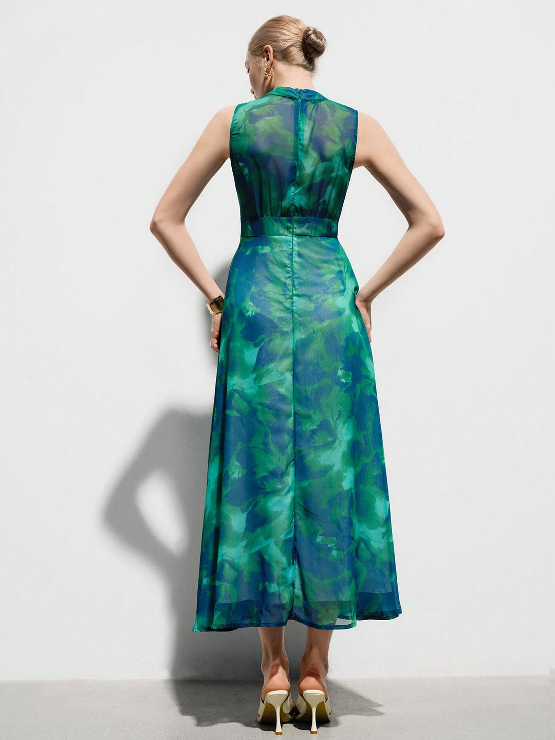 Rochie midi SHEIN, mix culori