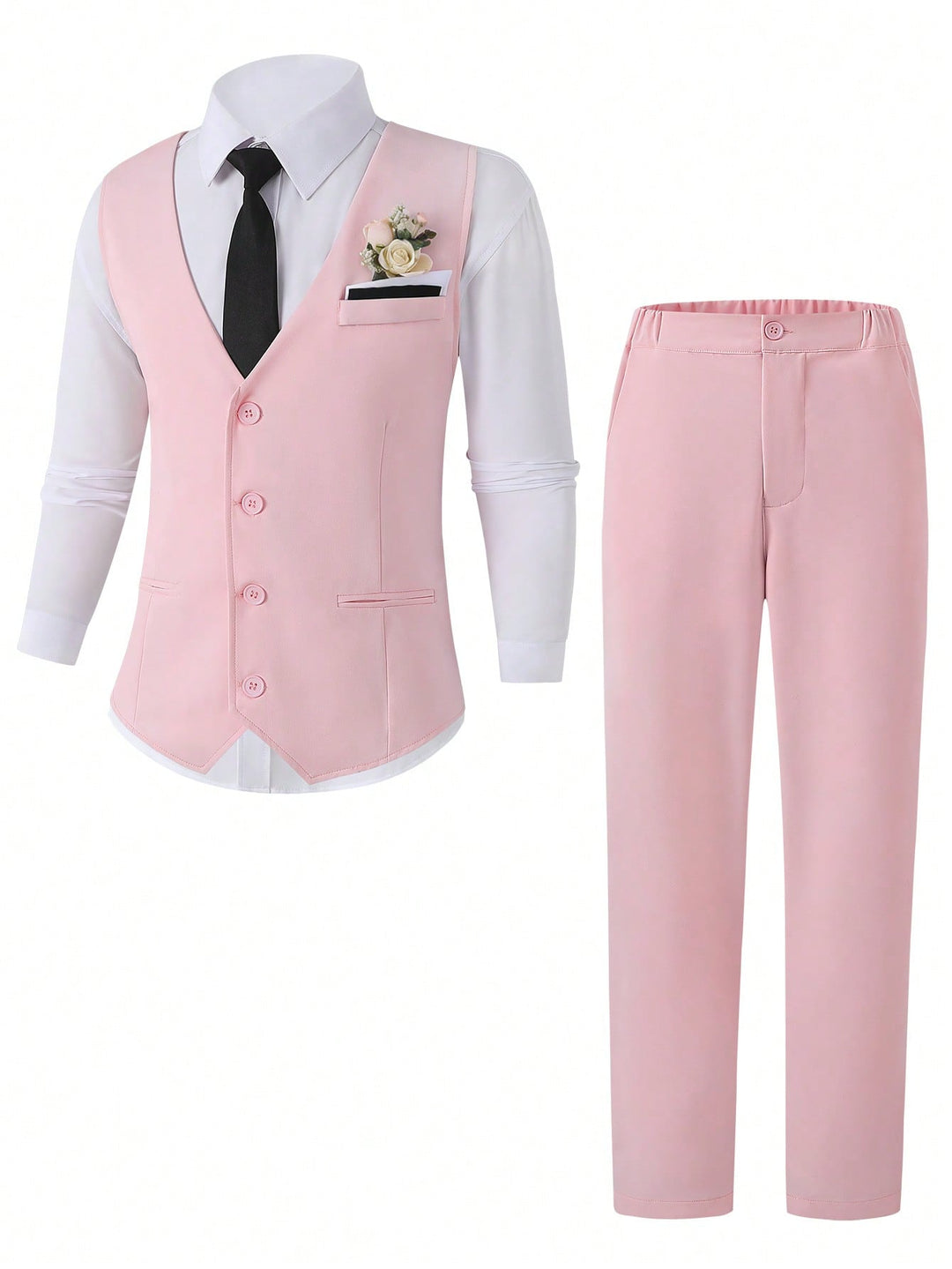 Costum SHEIN, roz