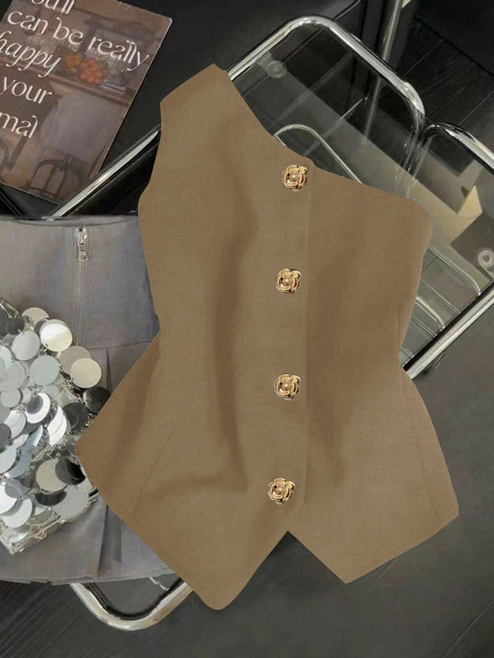 Top SHEIN, bej