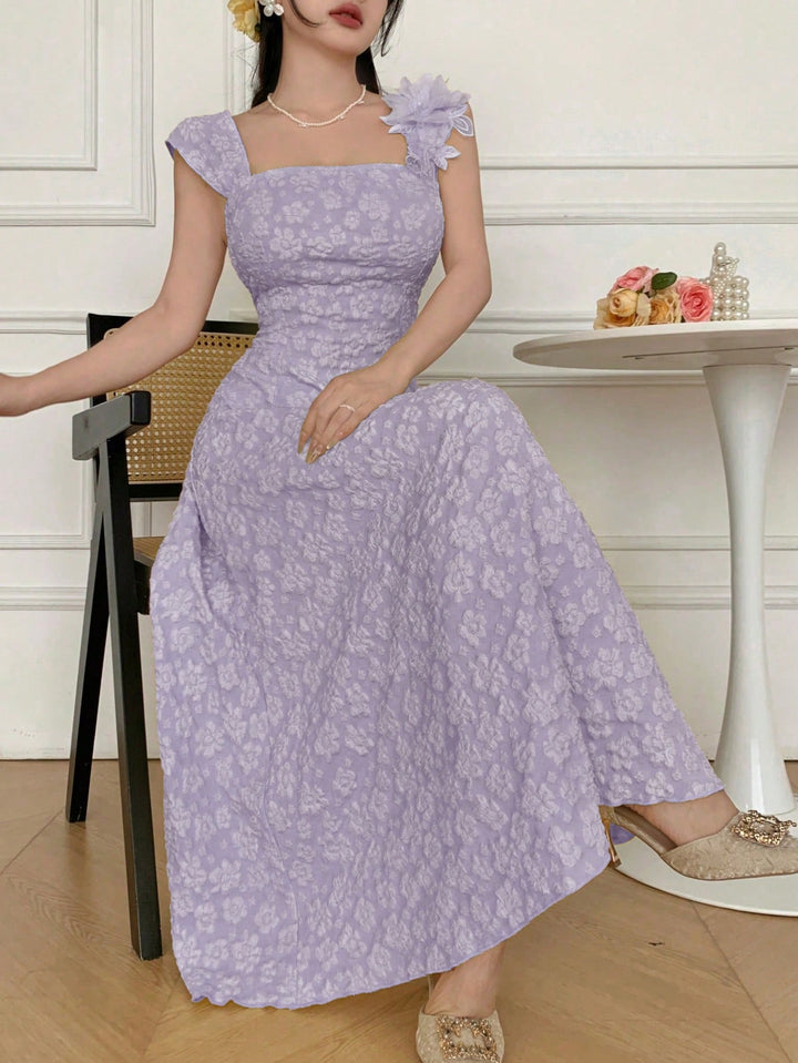 Rochie midi SHEIN, mov