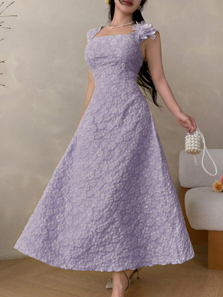 Rochie midi SHEIN, mov