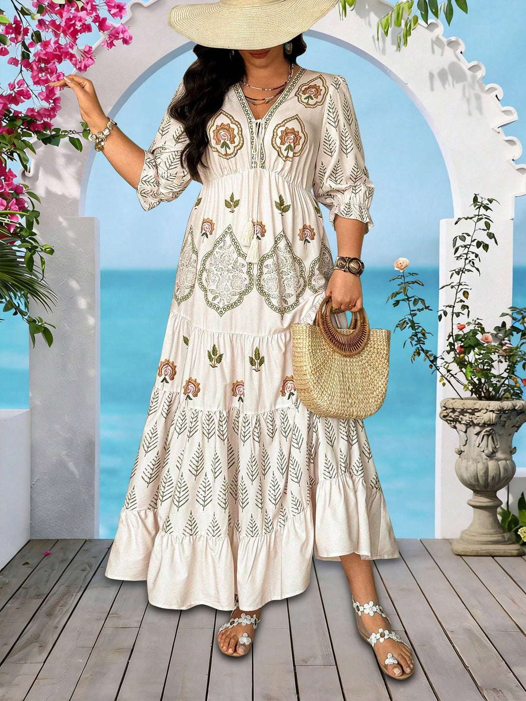 Rochie SHEIN, bej