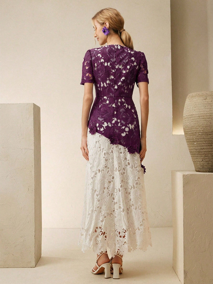 Rochie midi SHEIN, mov