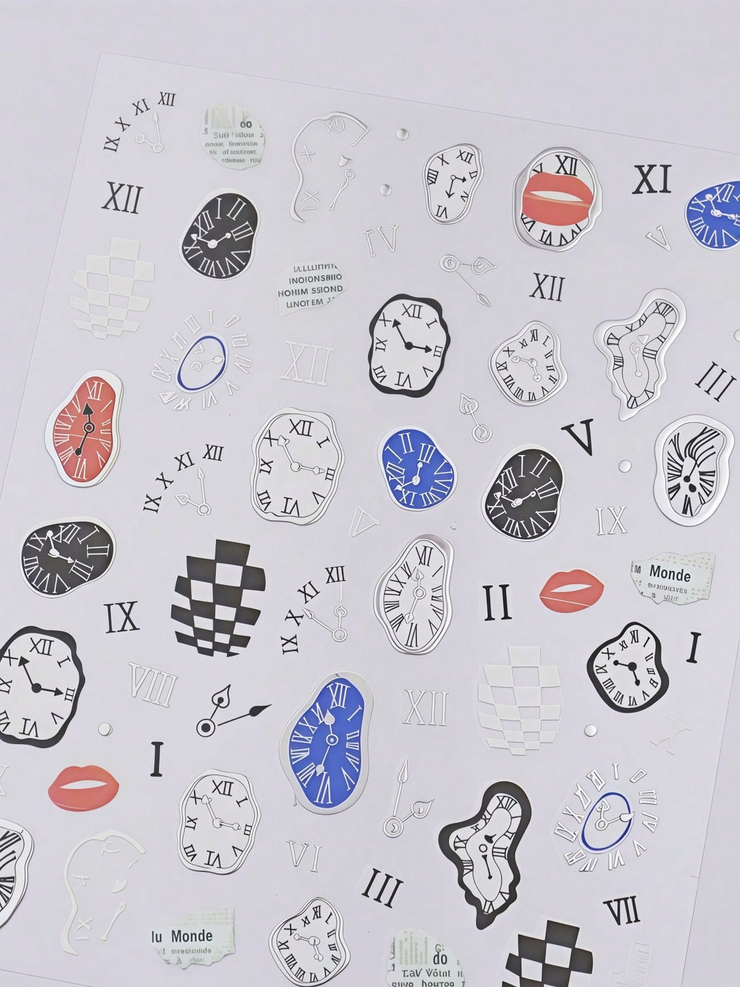 Sticker decorativ SHEIN, mix culori