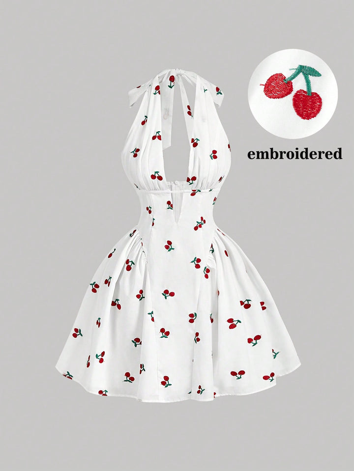 Rochie mini SHEIN, alb
