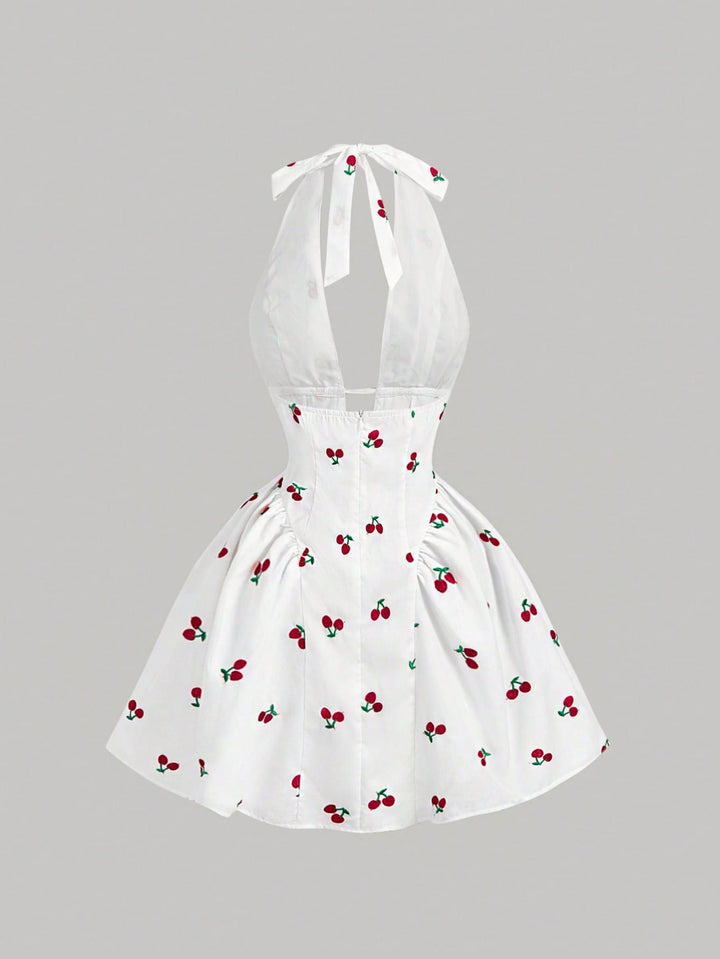 Rochie mini SHEIN, alb