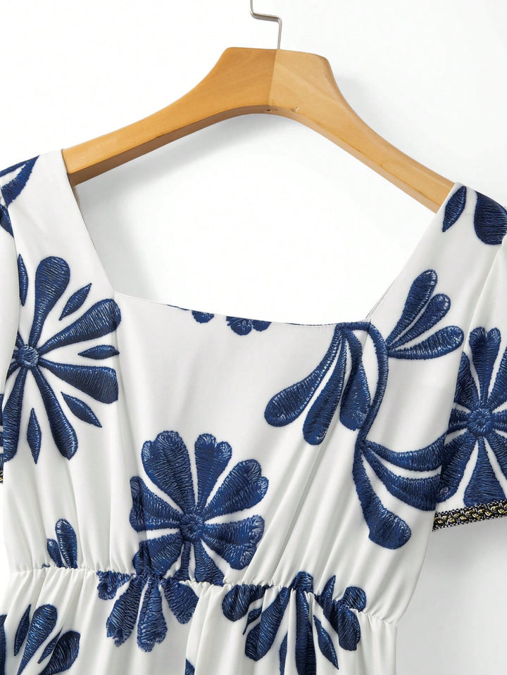 Rochie midi SHEIN, mix culori