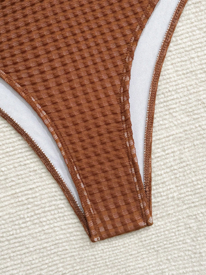 SHEIN bikini szett, barna