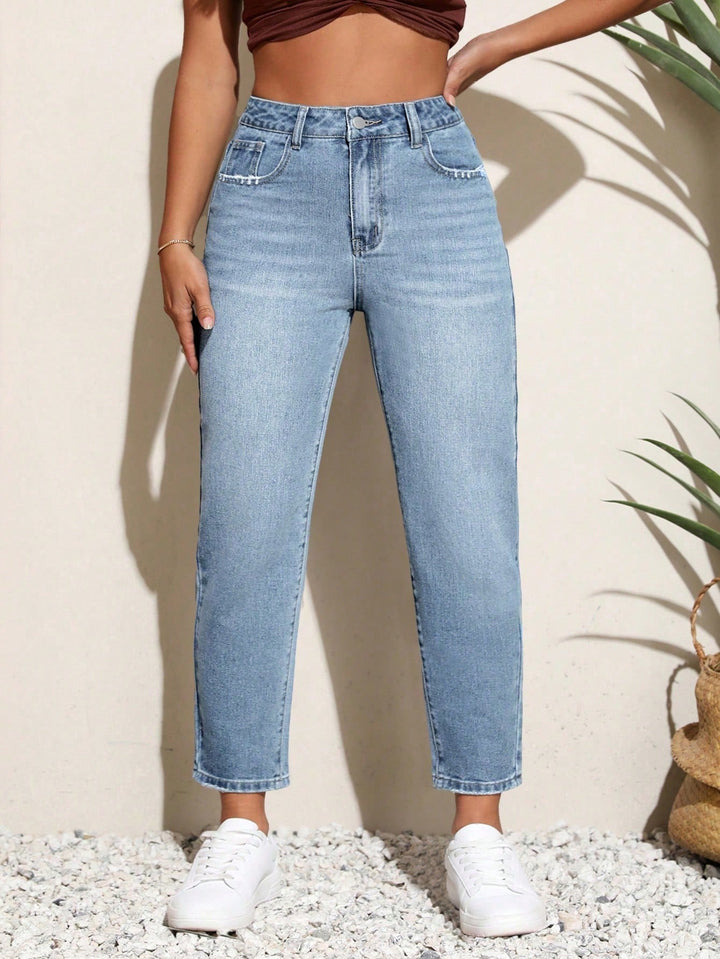 Jeans SHEIN, albastru