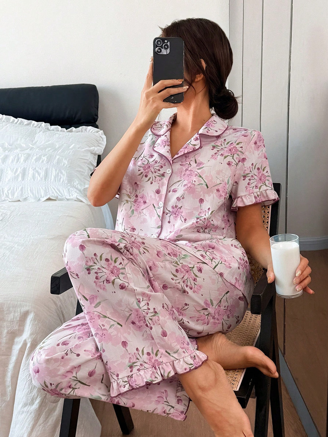 Compleu pijamale SHEIN, mix culori