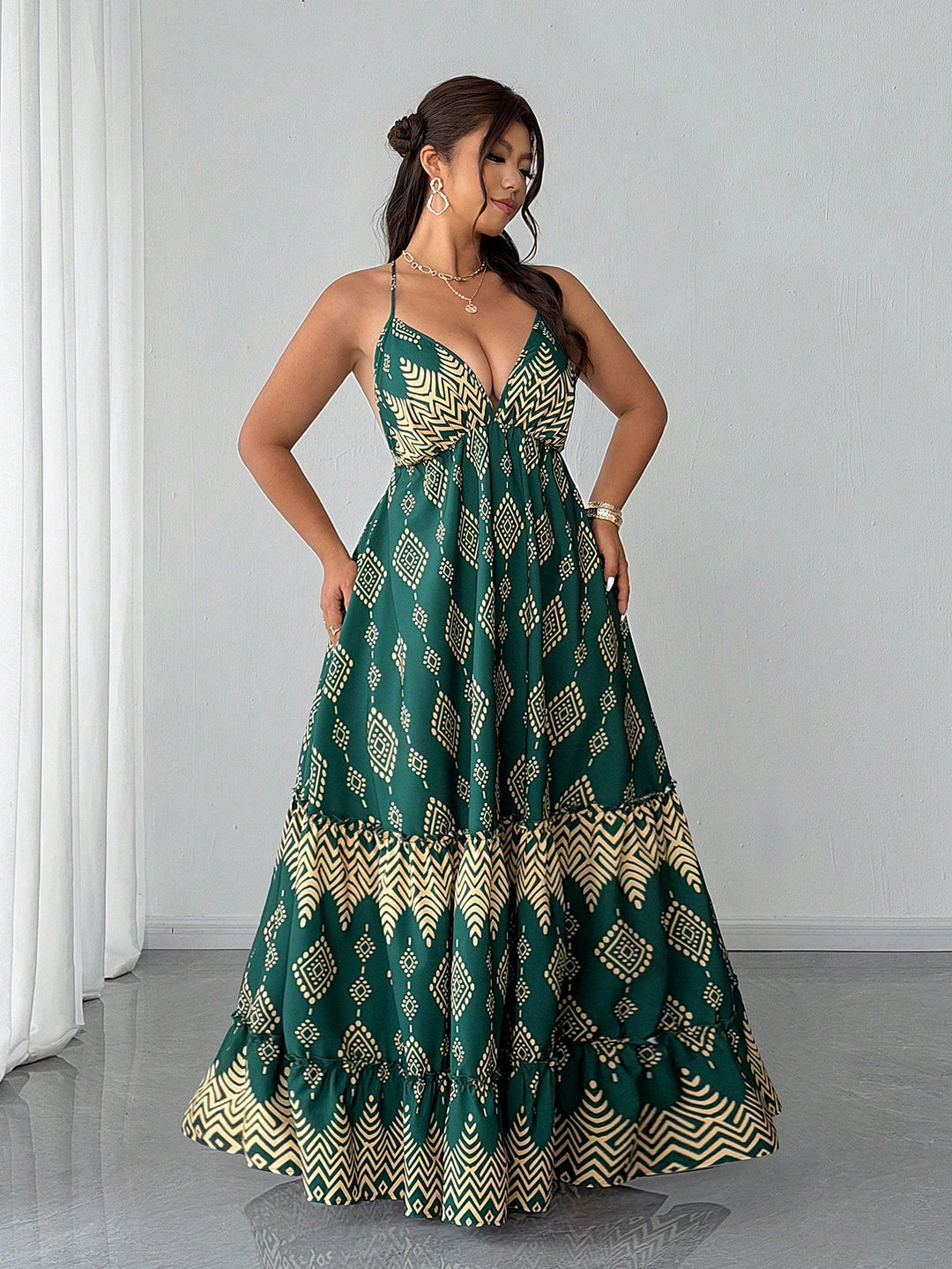 Rochie SHEIN, verde