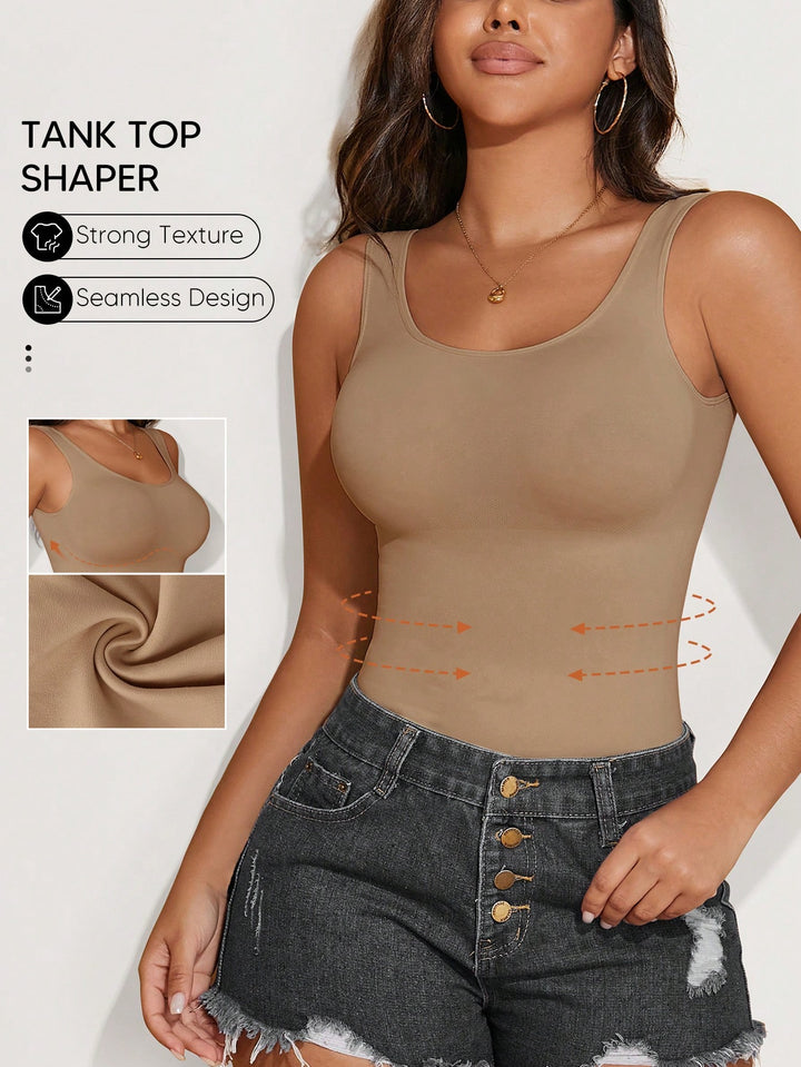 Top modelator SHEIN, bej