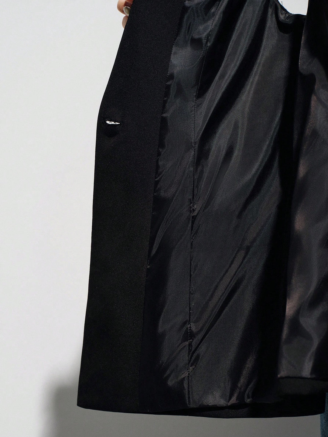 Sacou SHEIN, negru
