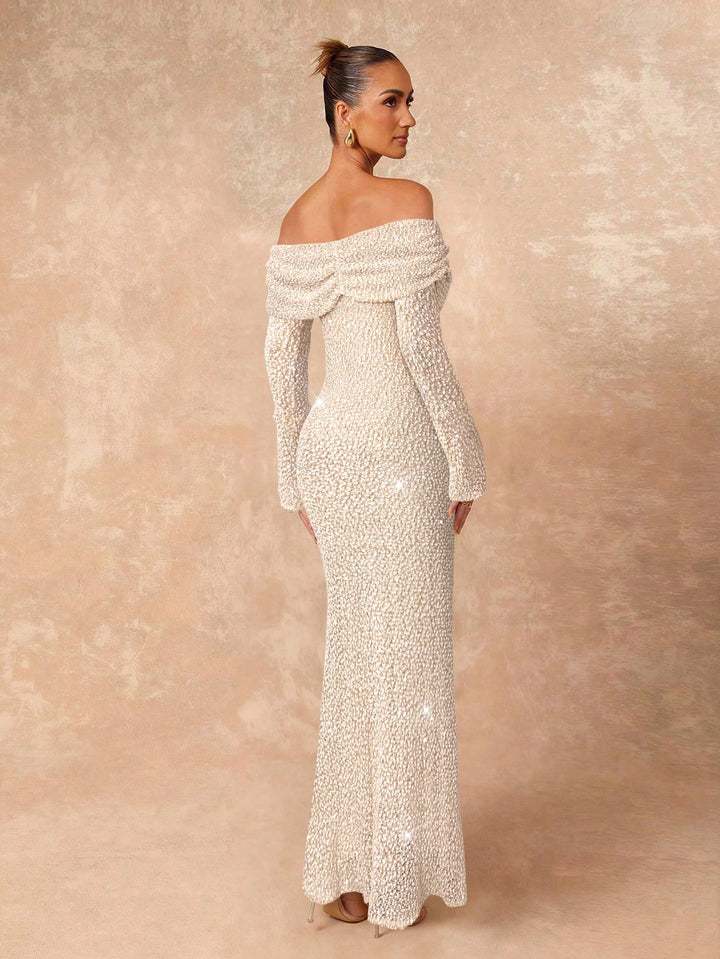 Rochie maxi SHEIN, kaki