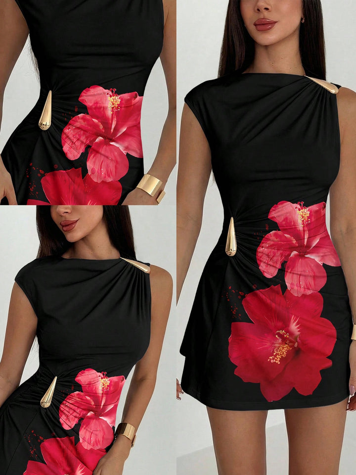Rochie mini SHEIN, negru