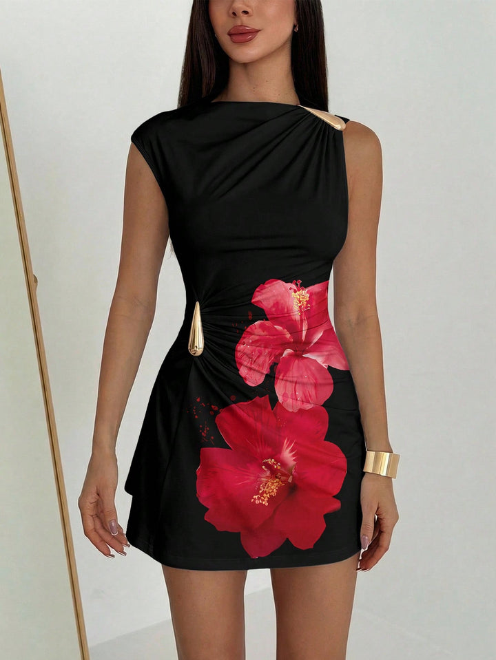 Rochie mini SHEIN, negru